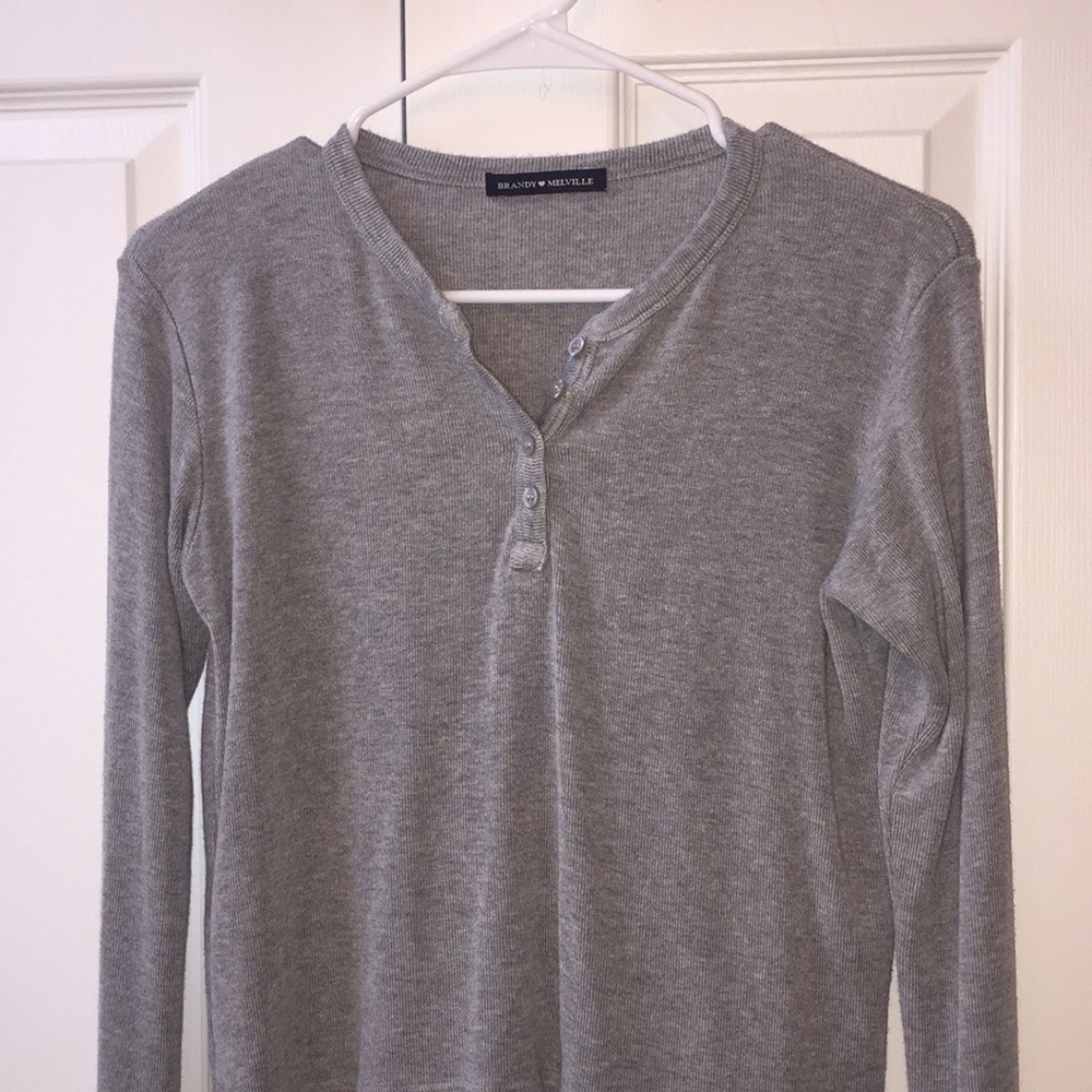 BM light grey sweater